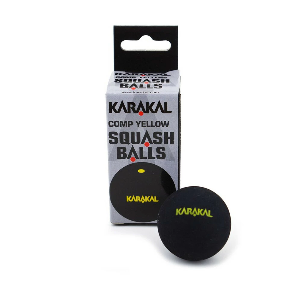 Outlet π Karakal Single Yellow Dot Squash Balls - X2 π 1 Outlet π Karakal Single Yellow Dot Squash Balls - X2 π