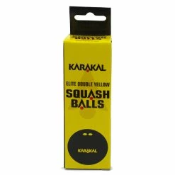 Best reviews of ❤️ Karakal Double Yellow Dot Squash Balls - X3 ❤️